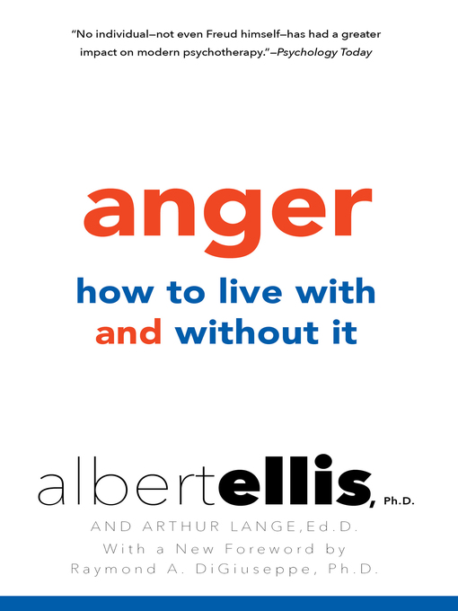 Title details for Anger by Albert Ellis - Wait list